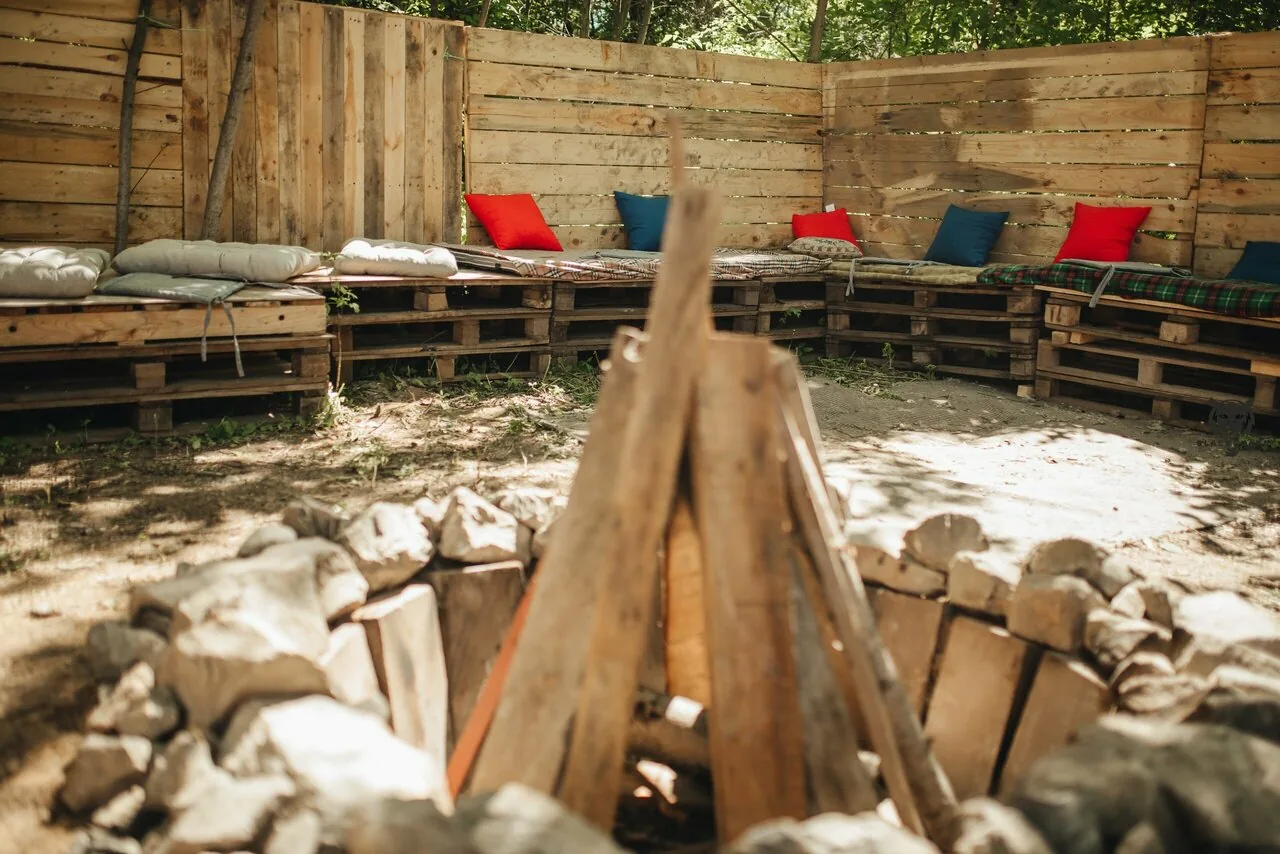 лобное место с костровой зоной GuardKvadro