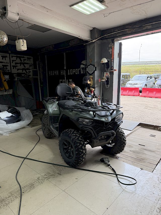 Как заменить моторное масло в CFMOTO CFORCE 500 Basic