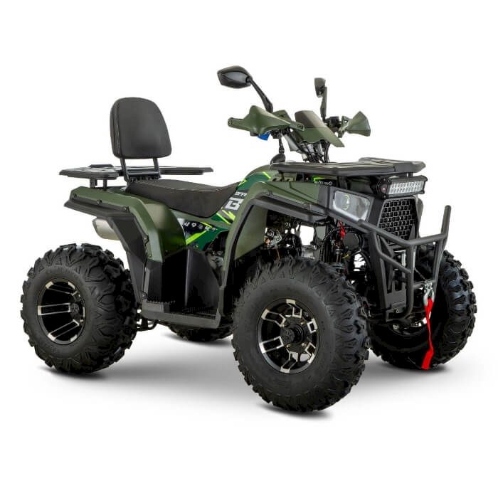 BRZ Dune 200 Pro — вид спереди сбоку